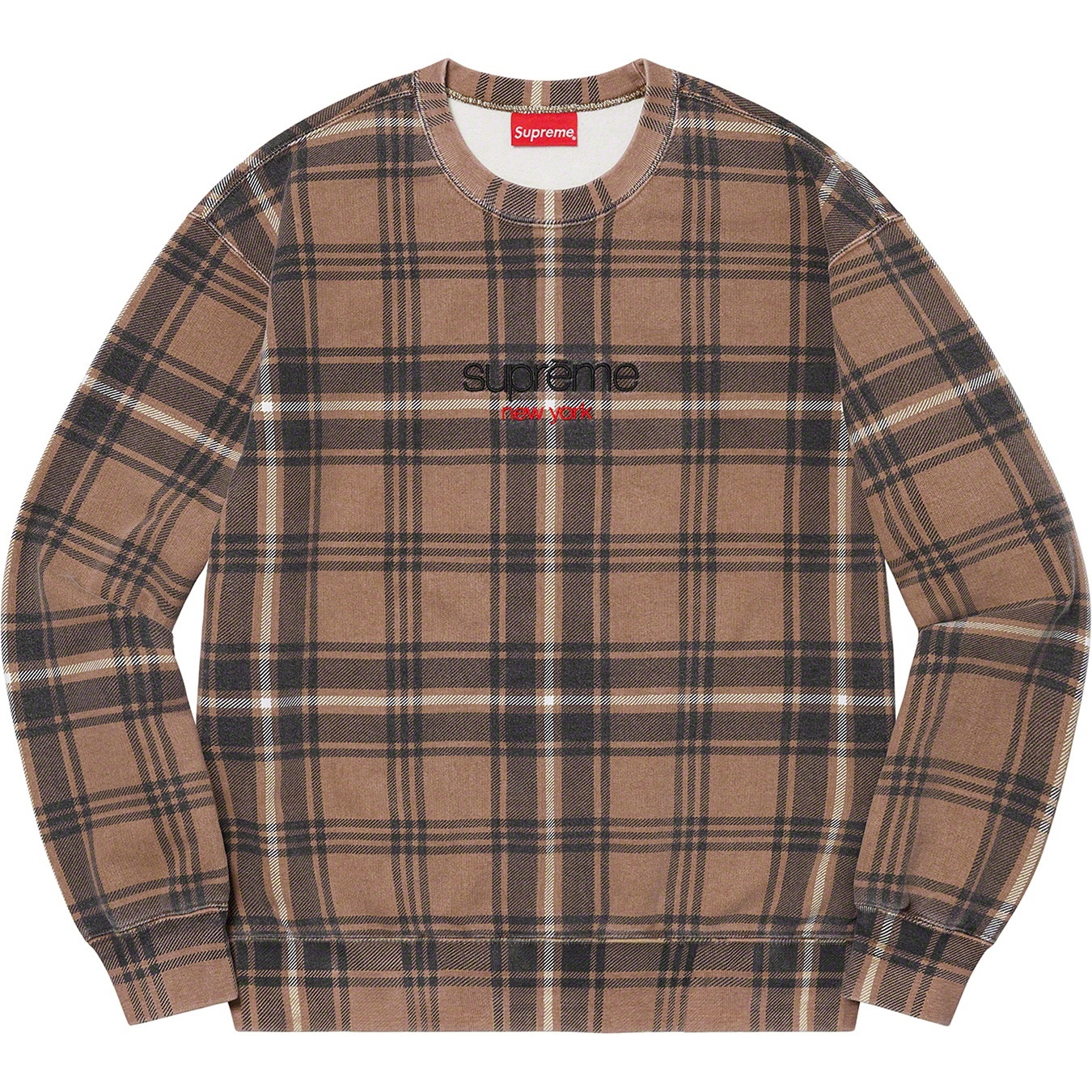 Plaid Crewneck view 3